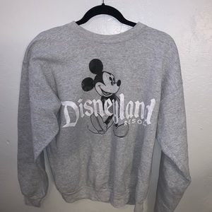 Disney Park memorabilia Mickey crewneck